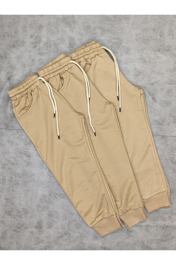 3-Piece Sweatpants Lycra First Quality 2 Yarn Non-Shedding Seasonal