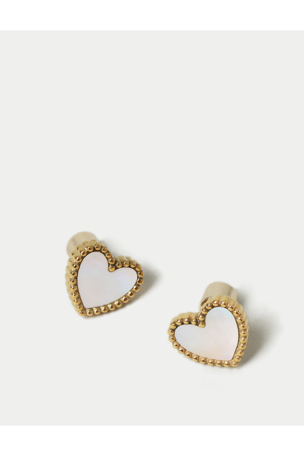 Mini Kalpli Küpe - 2