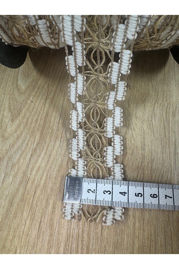 Oval Patterned Woven Ribbon - 3
