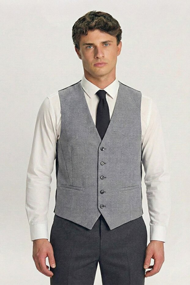 Antrasit VEST SUIT - 3