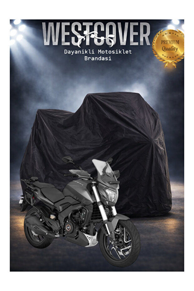 Black Bajaj Dominar 400Ug Compatible Motor Tent, Motorcycle Cover