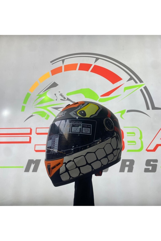 FİBBA Monster Full Face Kask - 4