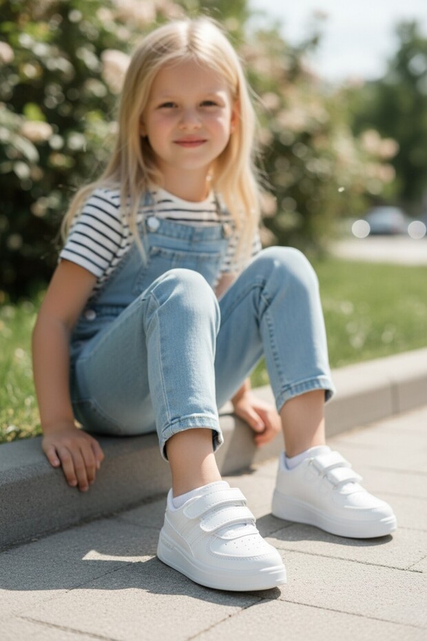 Bebek Sepeti Anatomik Memory Foam Hafif Rahat Unisex Işıklı Bebe Çocuk Sneaker Spor Ayakkabı
