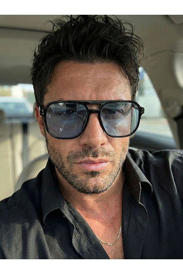 Men's Prive Sunglasses Uv400 Black Blue