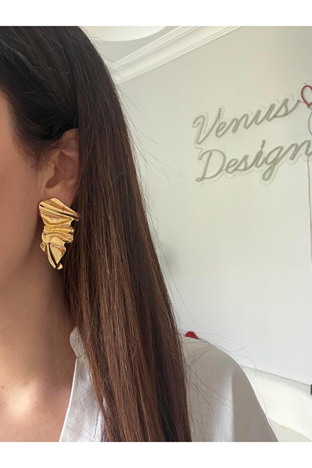 Çelik Rubi Küpe - 2