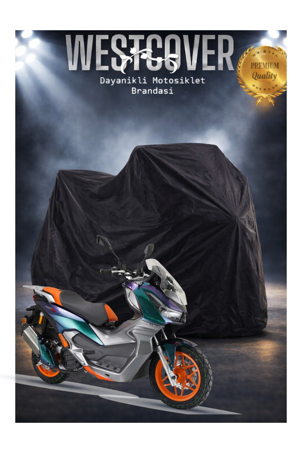Black Arora Beatrix Compatible Motor Tent, Motorcycle Tarpaulin