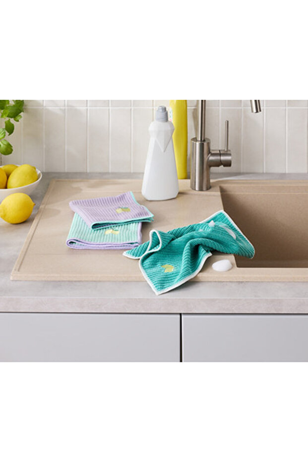 قطعة قماش للتنظيف متعددة الاستخدامات، 3 قطع - 1