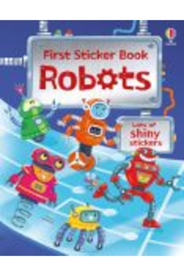 First Sticker Book Robots - 4