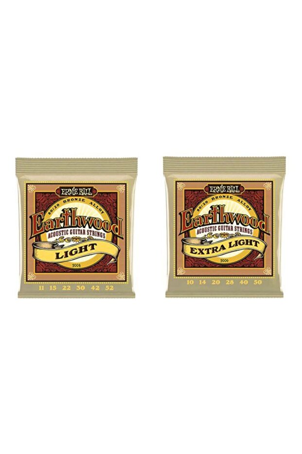 مجموعة من 2 أوتار جيتار صوتي - 1