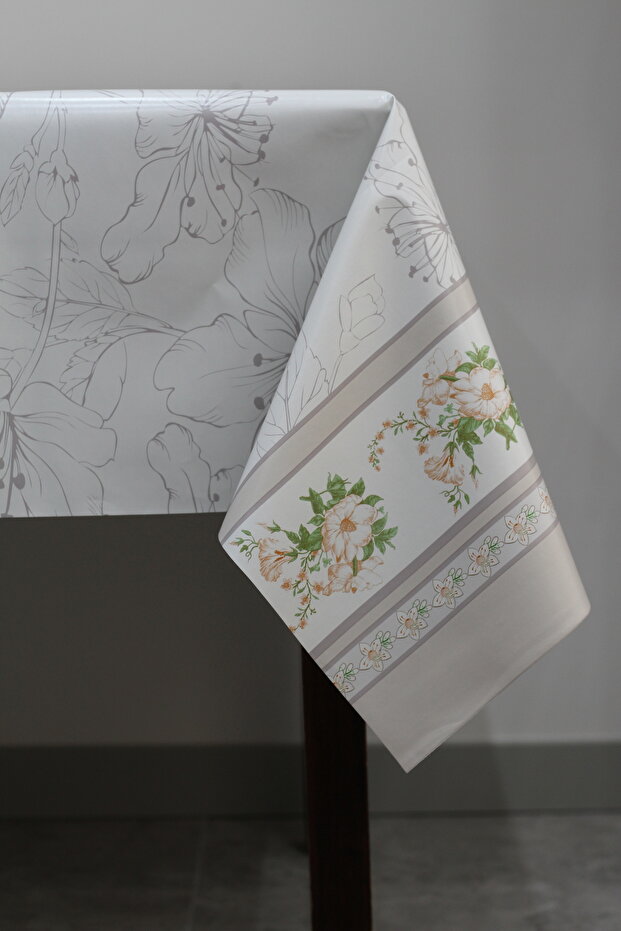Oilcloth Tablecloth – Waterproof, Stain-Resistant, Easy to Clean Pvc