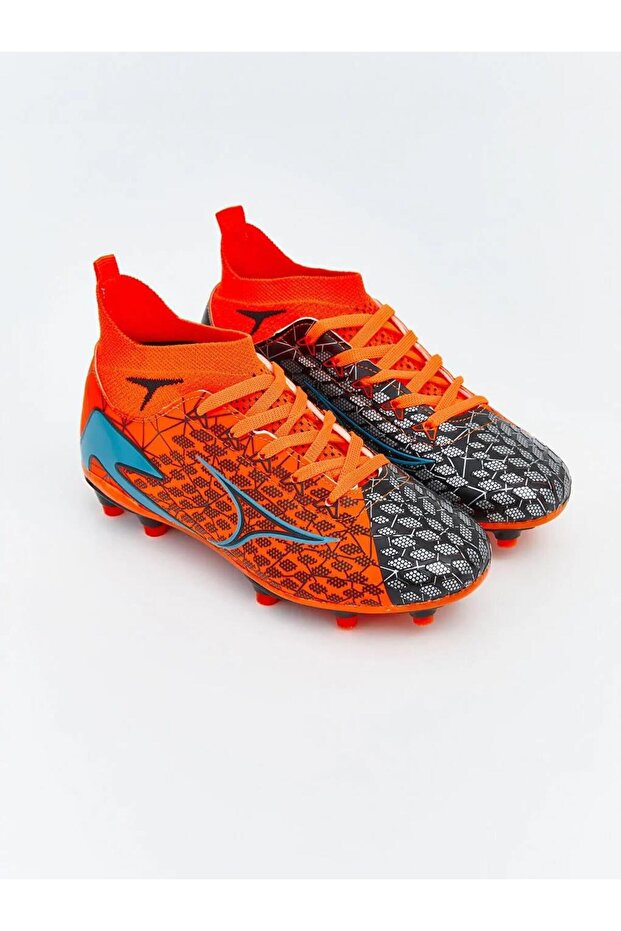 Printed Boys' Football Boots (S6)