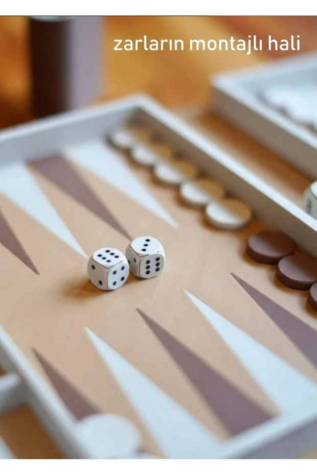 Kitap Tavla Seti (Backgammon) - 5
