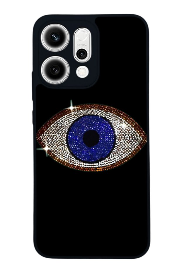 Oppo Reno 14 Compatible Evil Eye Design Glossy Premium Case