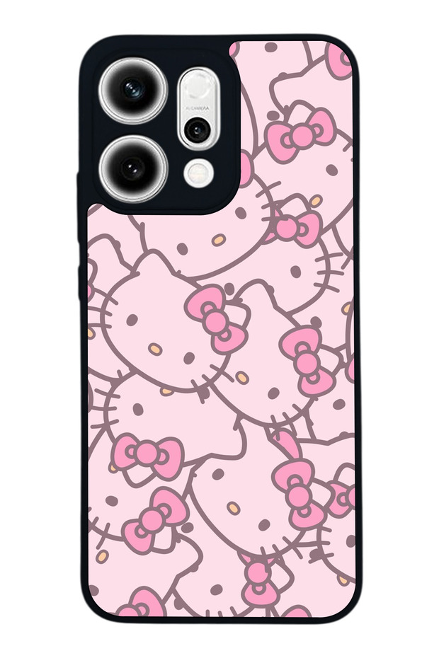 Oppo Reno 14 Compatible Hellokitty Design Glossy Premium Case