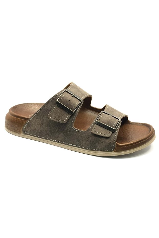 Aryan 305-2002 Dr. Recommended Orthopedic Men's Slippers Vison