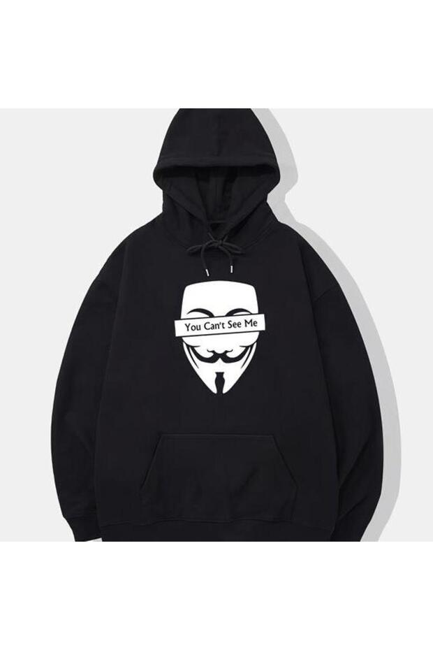 Unisex Black Oversize 3 Thread Raster Sweatshirt - Premium Quality High Resolution Printed