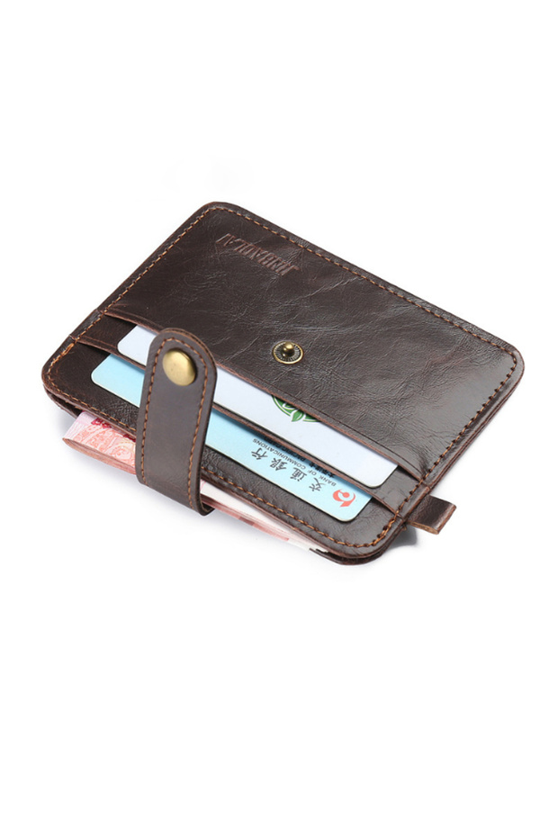 Solid Card Holder Brown - 5