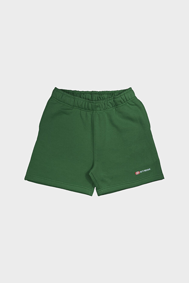 Yeşil Bermuda Jogger Şort - 5