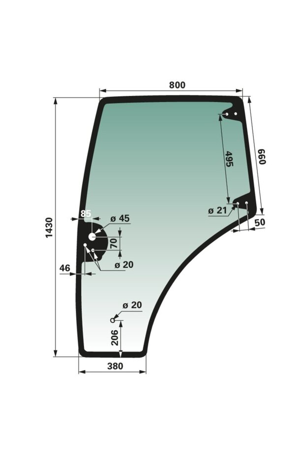 TD BLUEMASTER- CASE MAXPRO SOL KAPI CAMI - 2