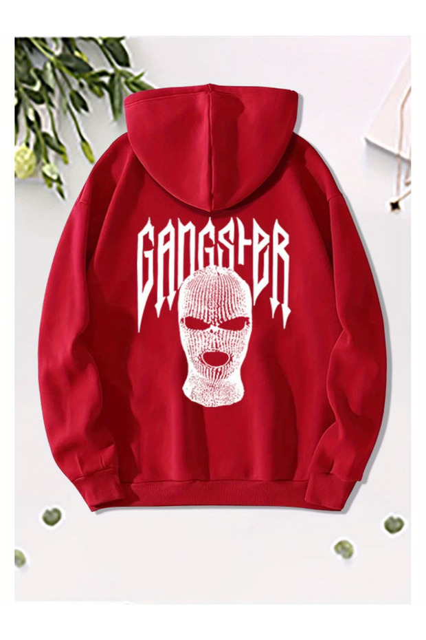 Unisex Black Oversize 3 Thread Raster Sweatshirt - Premium Quality High Resolution Printed