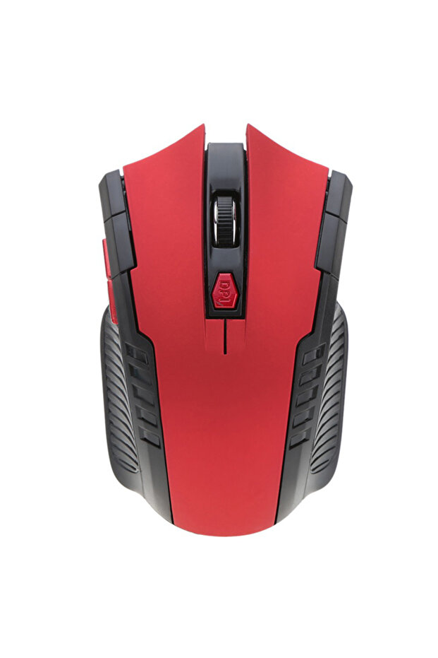 ماوس ألعاب لاسلكي أسود/أحمر - 2