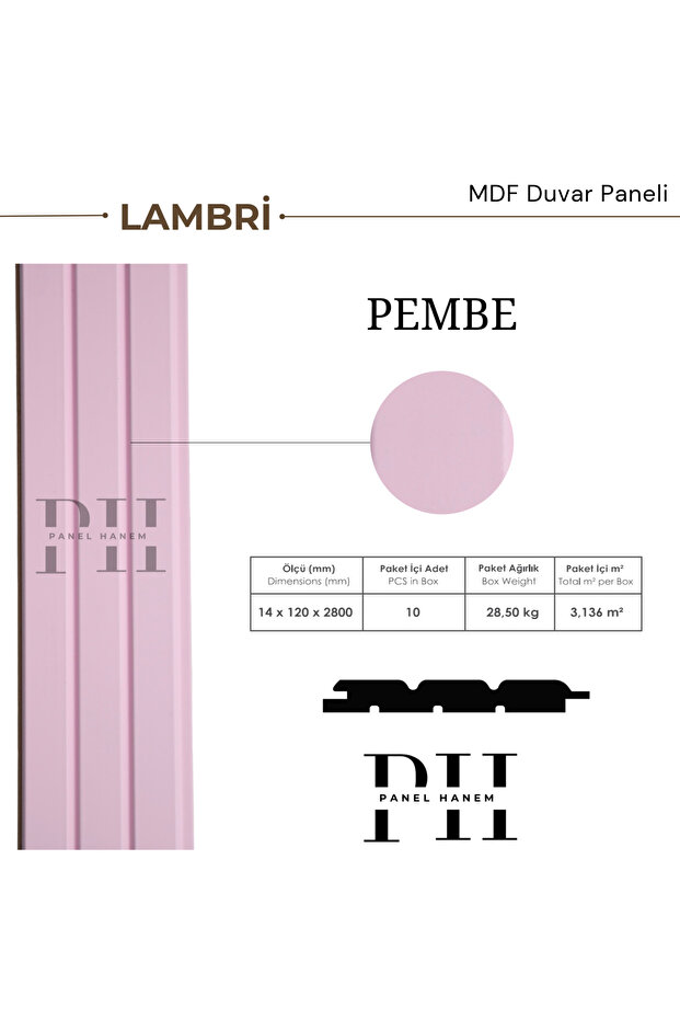 LAMBRİ 14 PEMBE - 1