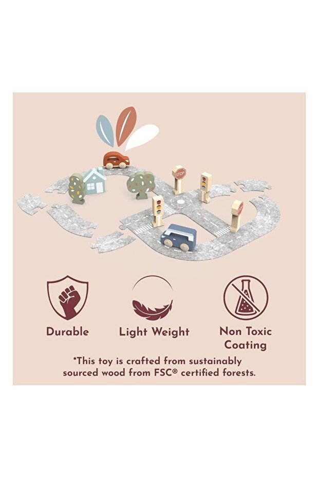 Araba Yolu Yapbozu - 4