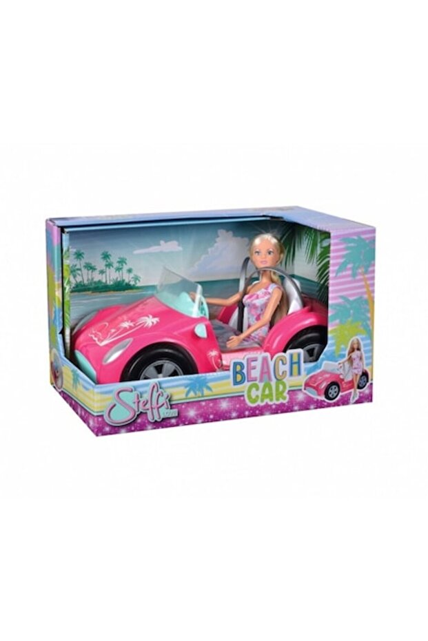 Steffi Doll, Simba, Car, Multicolor, 3 months - 1