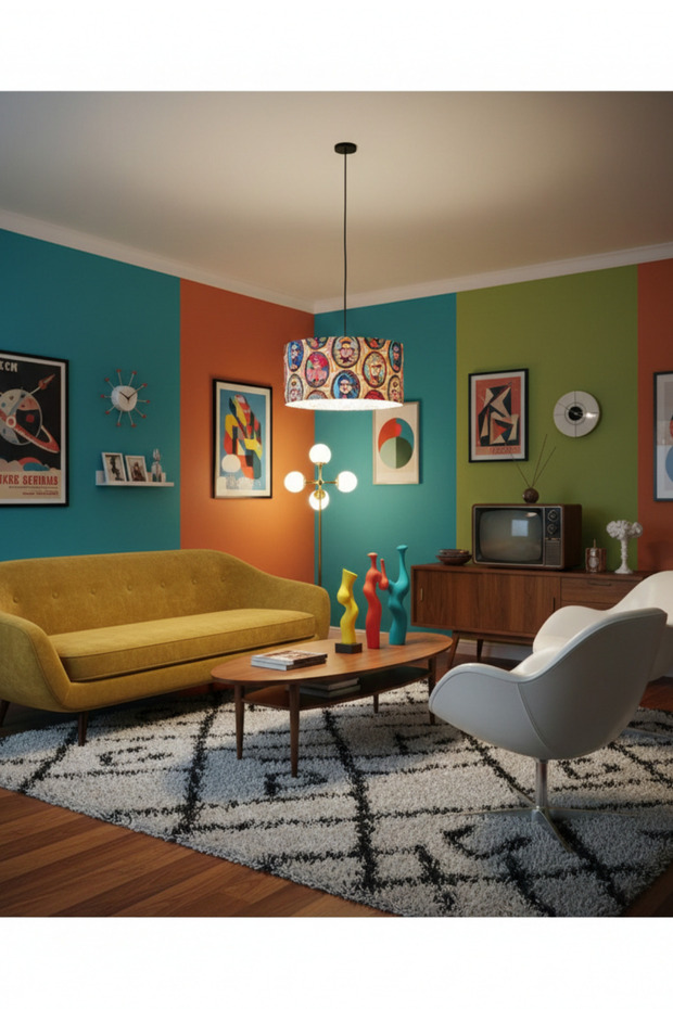 Pop Art Sarkıt Avize - 7