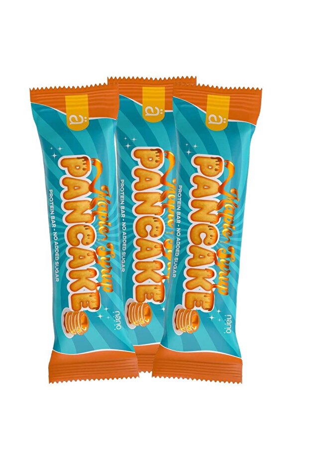 نانو سبس - بروتين بار - Protein Bar - بان كيك - 3 حبات