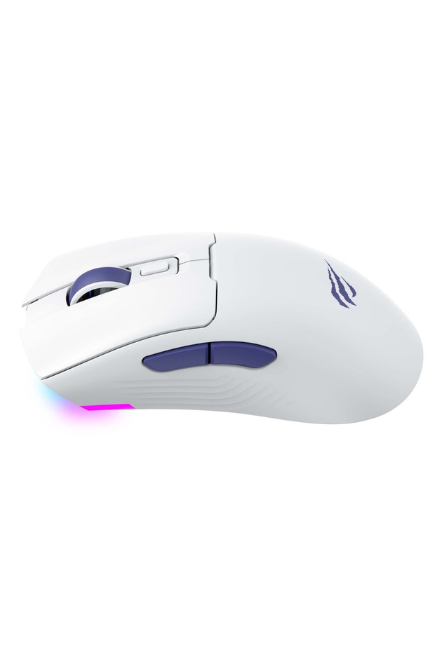 Gamenote MS966SE Kablosuz Gaming Mouse - Mavi/Beyaz – 3 Mod Bağlantı, 22000 DPI, RGB, BT V5.2 - 2