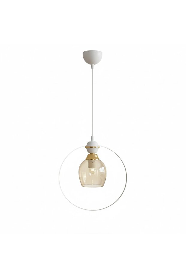 Tekli Cam Sarkıt Avize - 3