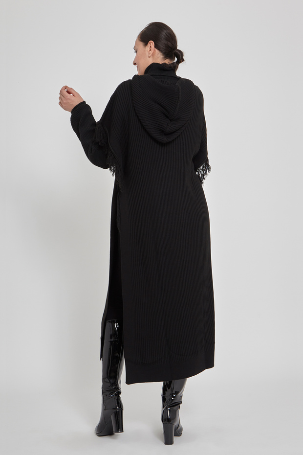 Püsküllü Triko Tunik - 2