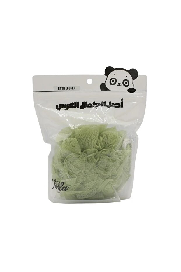 Soft bath loofah, multi-purpose bath flower - 1