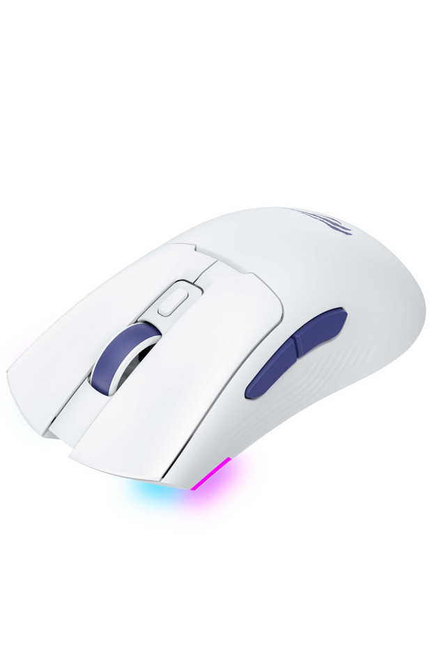Gamenote MS966SE Kablosuz Gaming Mouse - Mavi/Beyaz – 3 Mod Bağlantı, 22000 DPI, RGB, BT V5.2 - 4