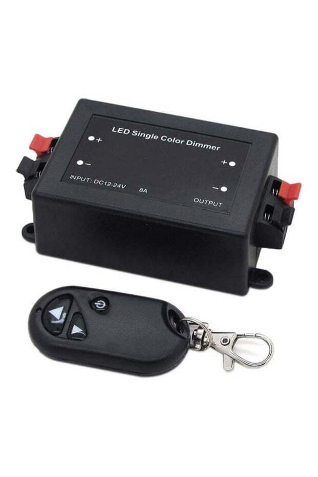 DC 12V-24V RF Wireless Controller Switch LED Dimmer Multicolour - 4
