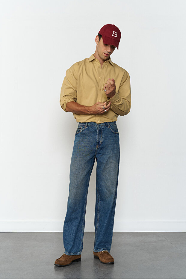 Straıght Loose Jean - 1