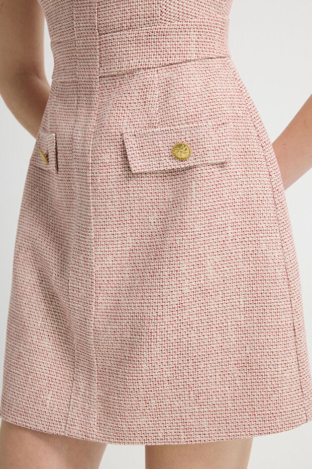 Kolsuz Mini Elbise - 3