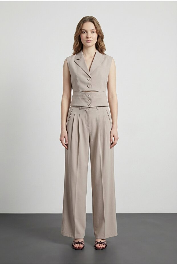 سترة قابلة للتعديل مع تفاصيل أزرار - 2