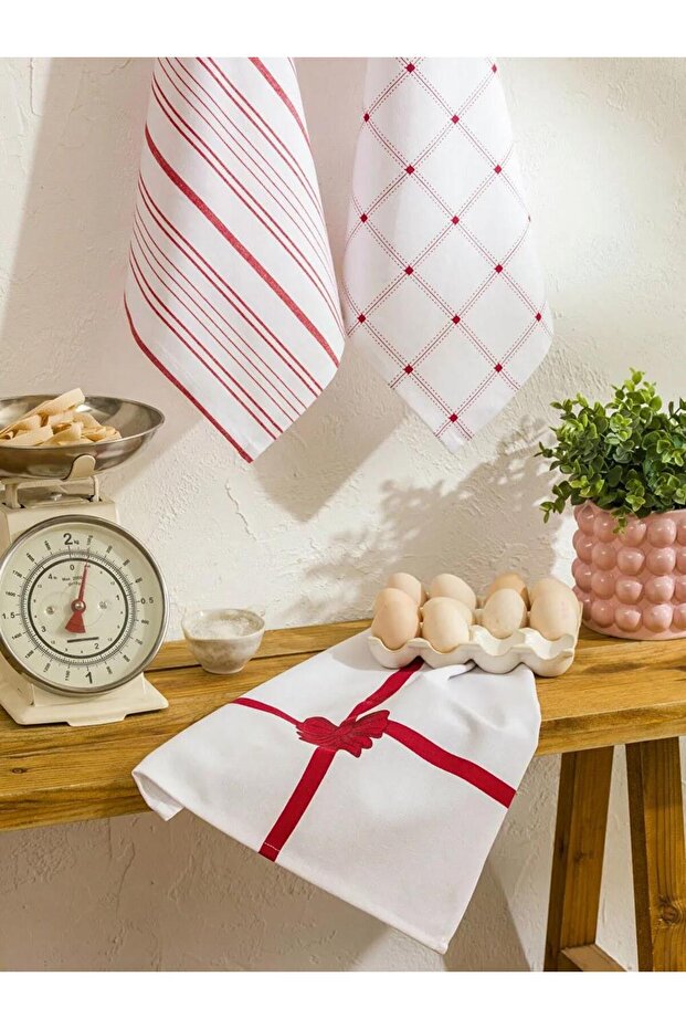 Mixed Patterned Drying Cloths 3-Pack (S6)