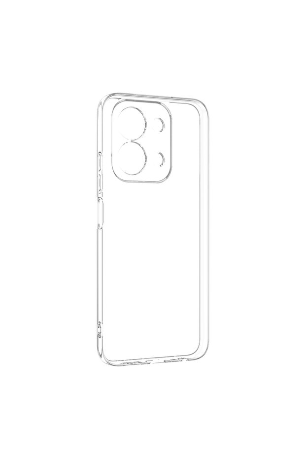 غطاء حماية CPPL سوبر سيليكون لهاتف Redmi 15C - شفاف - 3