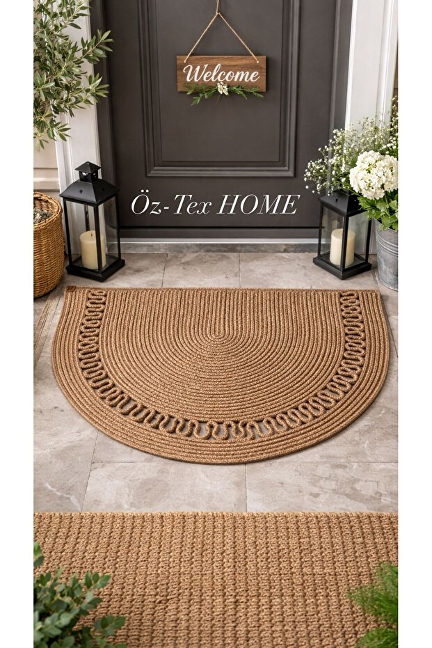 Raffia, Jute, Cotton, Door Mat, Boho Style Mat, Washable Mat, Jute Mat