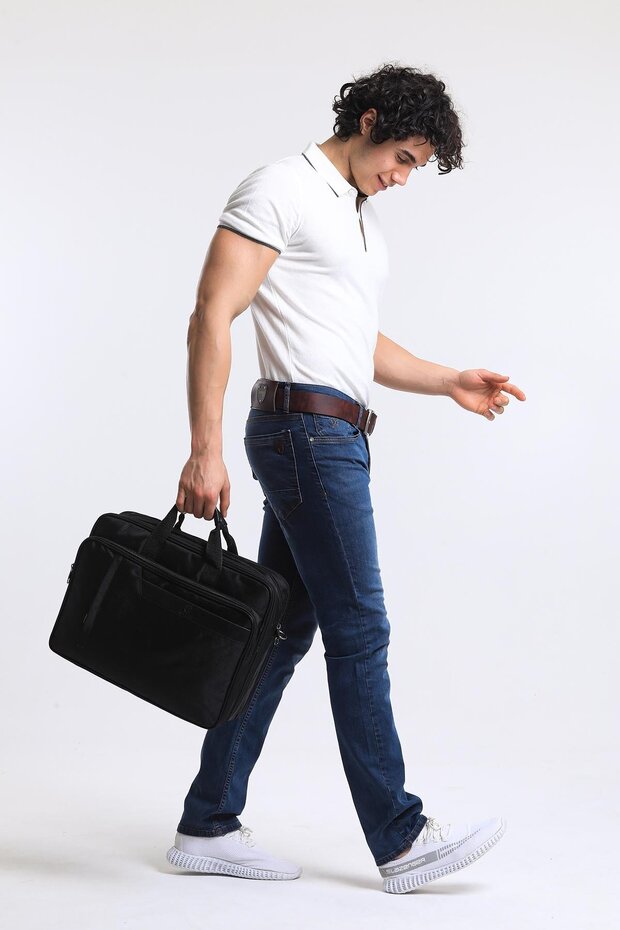 377 Full Bellows Briefcase 17 Inches