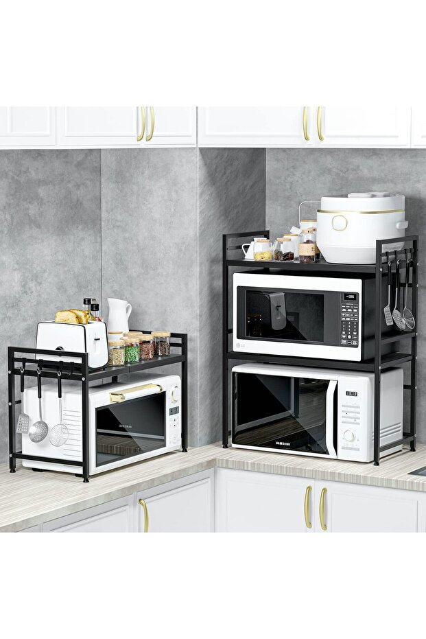 حامل ميكروويف قابل للتمديد من NETEL - 2