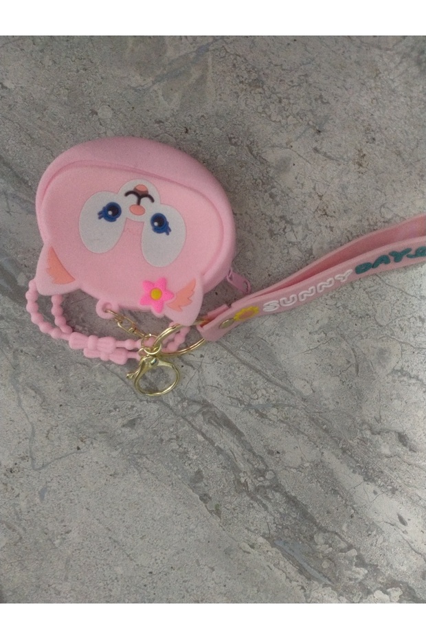 Anahtarlık figürlü mini cuzdan