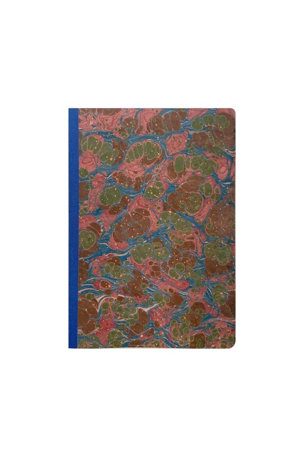A5 Unlined Marbled Patterned Hardcover Notebook No: Ae15- Journal, Collage and Notepad 15X21Cm