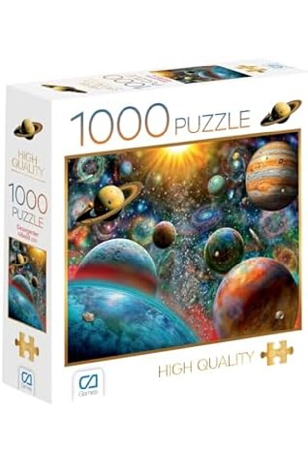Storesellm Planets 1000 Pieces 2,2mm Thickness 48X68Cm Professional Hobby Puzzle Jigsaw Series 11719