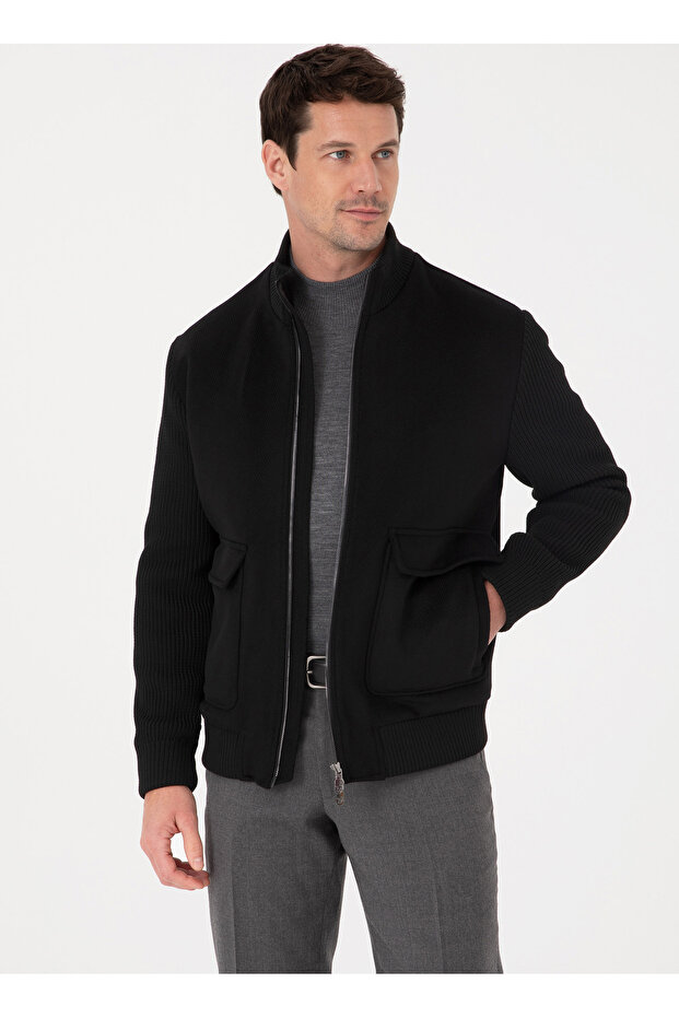 Siyah Erkek Mont SPEARS - 3