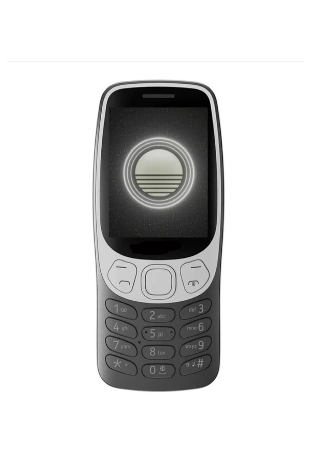هاتف محمول 3210 ثنائي الشريحة 4G LTE - رمادي