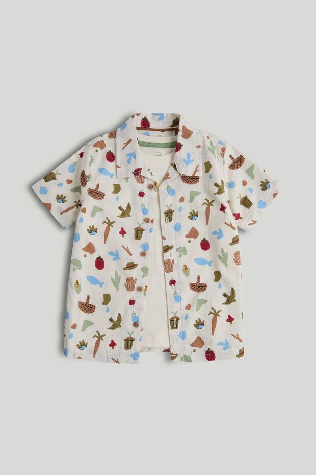 Vegetable Shirt and T-Shirt Set